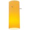 Access Lighting Cylinder, Pendant Glass Shade, Amber Glass 23130-AMB - alternate 1